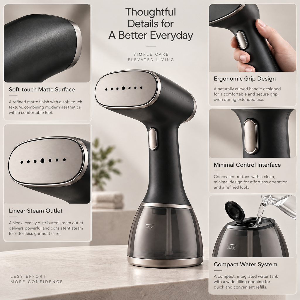 Brenwicka™ Handheld Garment Steamer