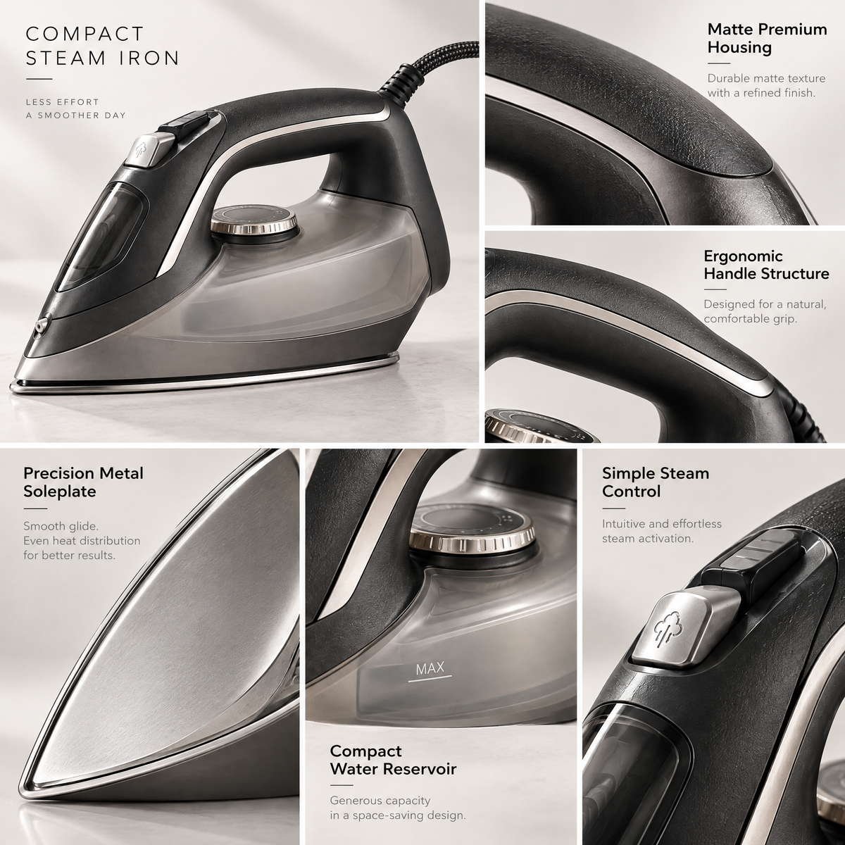 Brenwicka™ Everyday Steam Iron
