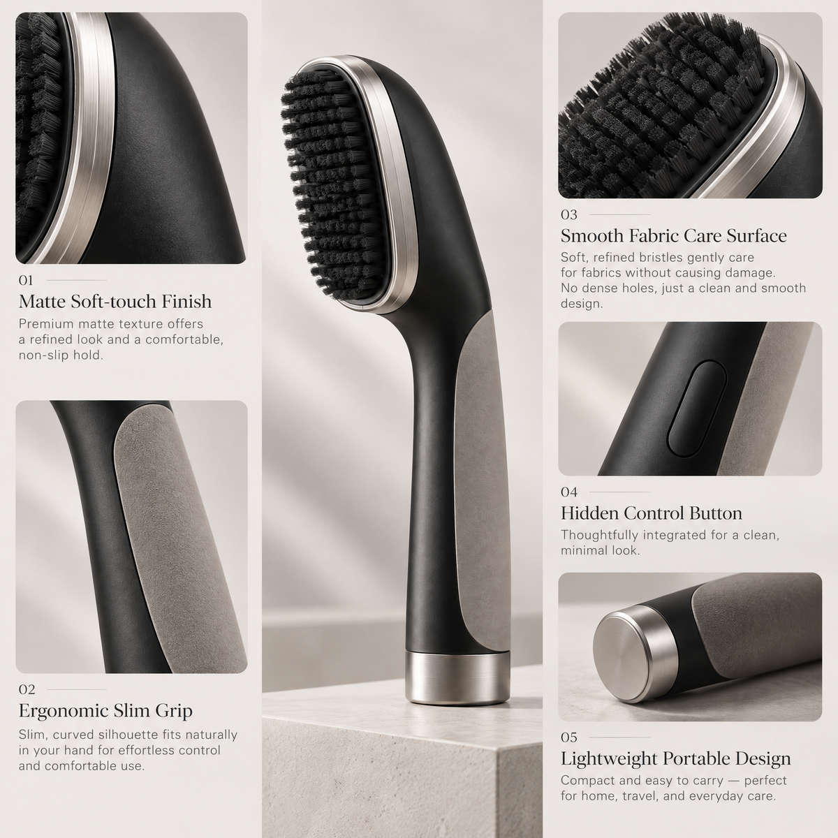 Brenwicka™ Handheld Fabric Brush