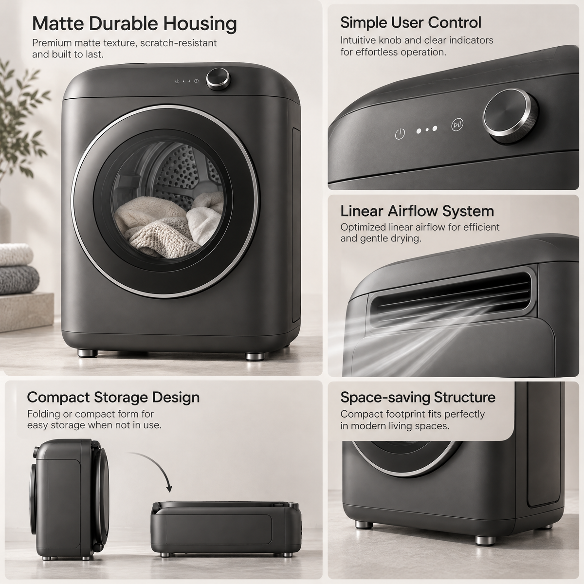 Brenwicka™ Compact Front-Load Dryer