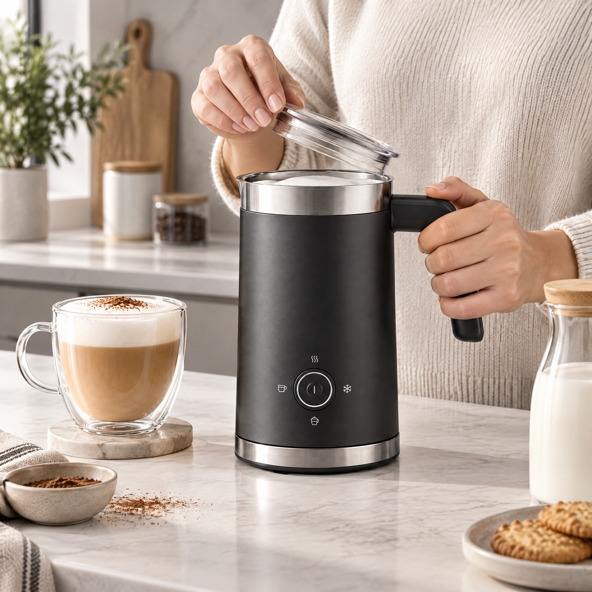 Brenwicka™ Electric Milk Frother